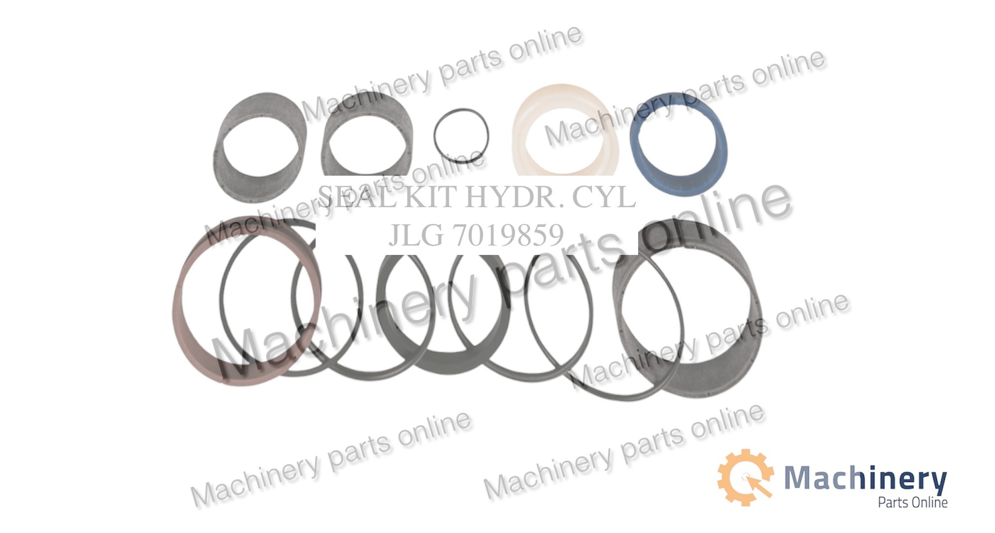 8035981 Seal Kit For JLG Steer Cylinder – Fits Boom Lifts & Telehandlers – 100mm Bore, 50mm Rod